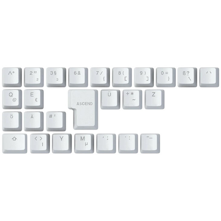 Glorious GMMK ABS Doubleshot V2 DE Kit - Weiß image number 0