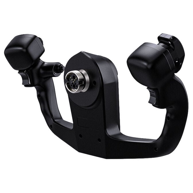 VIRPIL Controls B-JET Yoke Handle, 355mm Griffbreite, mit Notiz-Clip - silber image number 1