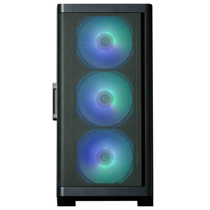 Zalman M4 PC Case, Mini Tower, mATX, RGB, Tempered Glass - black image number 2