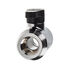 Bitspower Absperrhahn 2x IG 1/4 Zoll, schwarzer Griff - shiny silver image number null