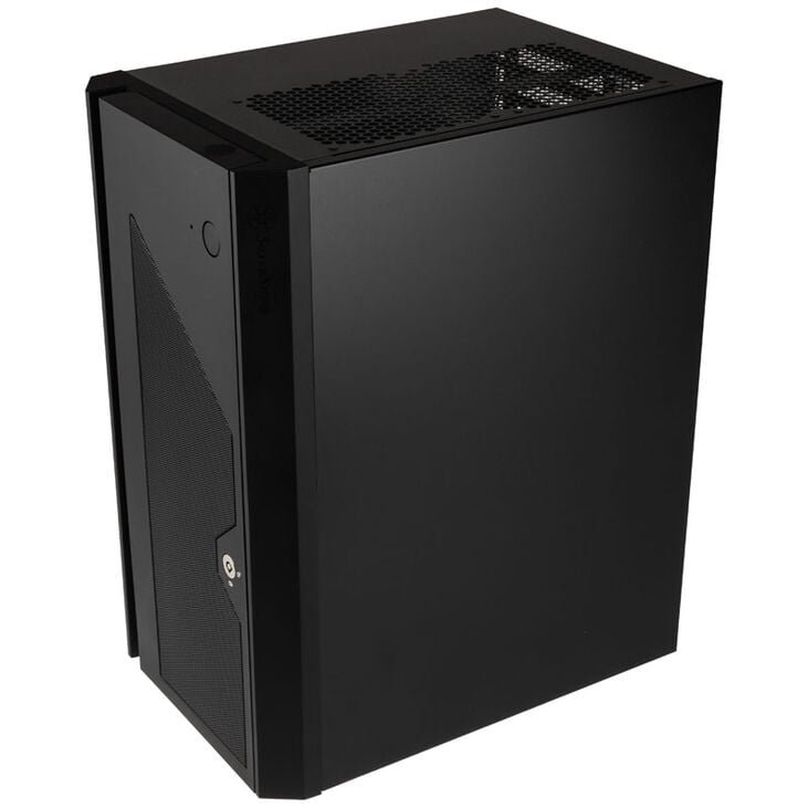 SilverStone SST-CS381 v1.1 Mini-ITX Storage, schwarz image number 2