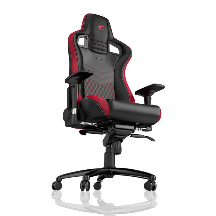 noblechairs EPIC Gaming Stuhl - mousesports Edition - schwarz/rot image number 3