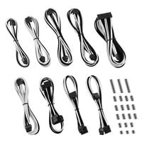 CableMod Classic ModMesh C-Series Cable Kit Corsair AXi, HXi & RM - schwarz/wei&szlig;