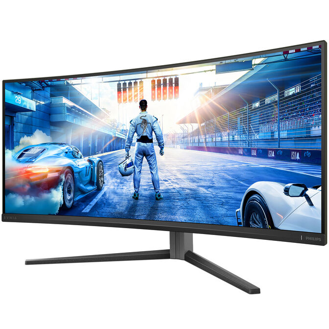 Philips Evnia 34M2C6500, 34-inch WQHD gaming monitor, 175Hz, QD OLED panel, AMD FreeSync Premium Pro image number 2