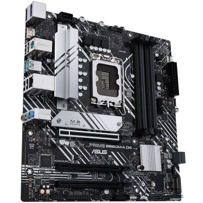 ASUS Prime B660M-A D4-CSM, Intel B660 motherboard, LGA1700 socket, DDR4 image number 4