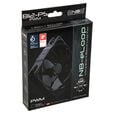Noiseblocker NB-eLoop Fan B12-PS Black Edition - 120mm PWM image number null