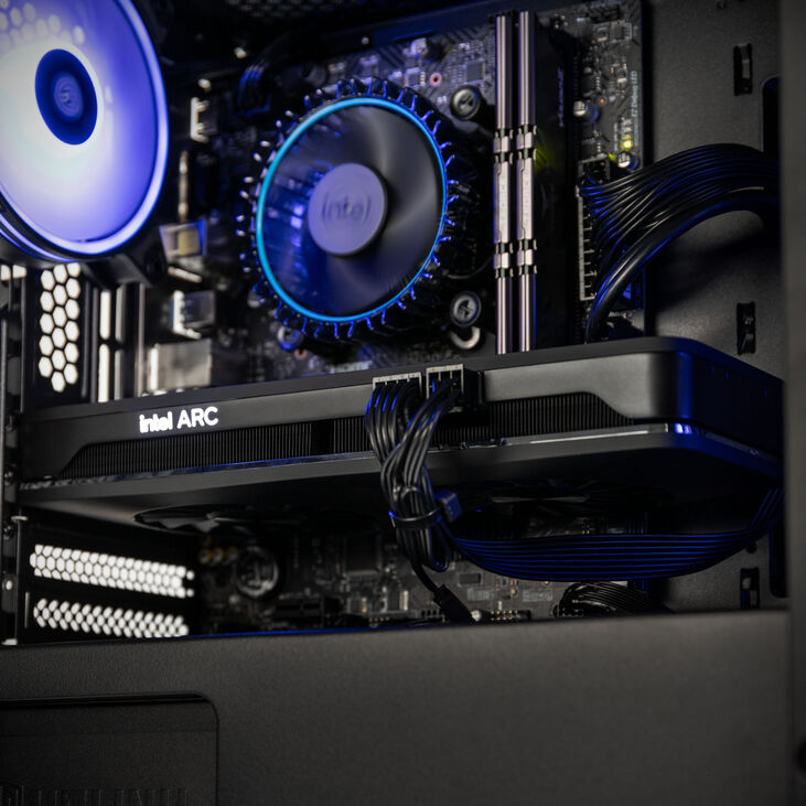 Gaming-PC Arc Strike, Intel I5 12400F, Intel Arc A750 8GB - Fertig PC image number 5