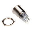 DimasTech Vandalismustaster 19mm - Silverline - gelb image number null