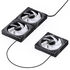 Jonsbo ZK-120B ARGB PWM Lüfter, 120mm, 3er-Pack - schwarz image number null