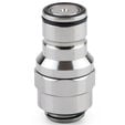 Thermal Grizzly DeltaMate Quick Disconnect Male - M, Gloss Nickel image number null