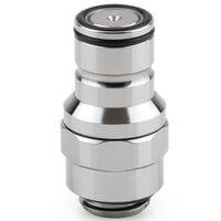 Thermal Grizzly DeltaMate Quick Disconnect Male - M, Gloss Nickel