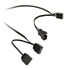 Arctic P12 PWM PST A-RGB 0db Lüfter, schwarz - 120mm, 3er Pack image number null