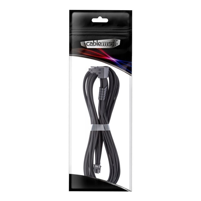 CableMod C-Series Pro ModMesh 12V-2x6-Kabel, 90&deg; Anschluss, f&uuml;r Corsair Type 5 RMx Shift PSUs - schwarz, 65cm image number 4