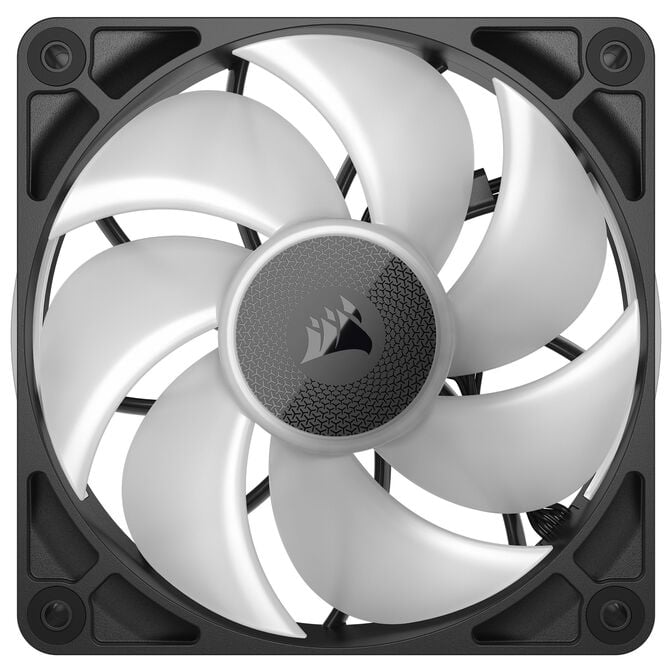 CORSAIR iCUE LINK RX120 MAX RGB PWM L&uuml;fter - 3er-Pack, 120mm, schwarz image number 9