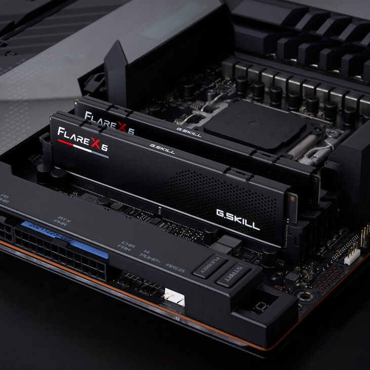 G.Skill Flare X5 DDR5-5600 RAM, CL36, EXPO - 32 GB Dual-Kit, black image number 3