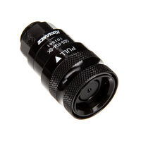 Koolance QD3 Schnellverschluss gerade weiblich auf G1/4 Zoll AG - no-spill, schwarz