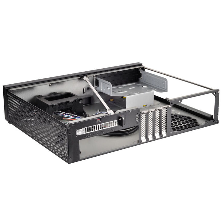 SilverStone SST-ML04B-C - Milo HTPC Case, USB-C - black image number 6