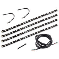 aqua computer RGBpx lighting set for monitors, 60 addressable LEDs