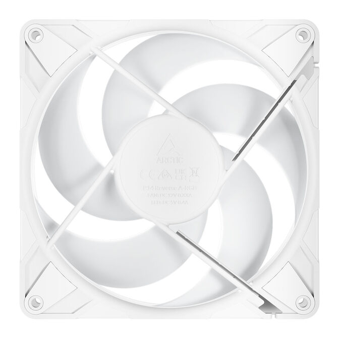 ARCTIC P14 Pro Reverse A-RGB PWM Fan - 140mm, white, pack of 3 image number 6
