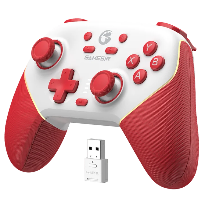 GameSir Super Nova Multiplatform Gamepad - rot/wei&szlig; image number 2