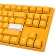 Ducky One 3 Yellow TKL Gaming Keyboard, RGB LED - MX-Speed-Silver (US) image number null