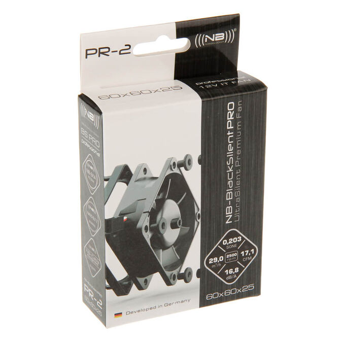 Noiseblocker BlackSilent Pro Fan PR-2 - 60mm image number 3