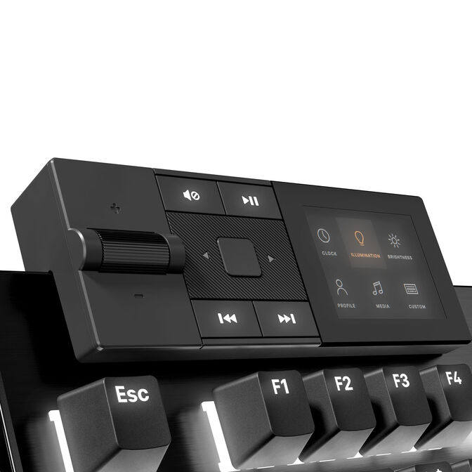 be quiet! Dark Mount Silent Gaming Keyboard, RGB - be quiet! Silent Tactile Switches, black image number 5