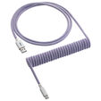CableMod Classic Coiled Keyboard Cable USB-C zu USB Typ A, Rum Raisin - 150cm image number null