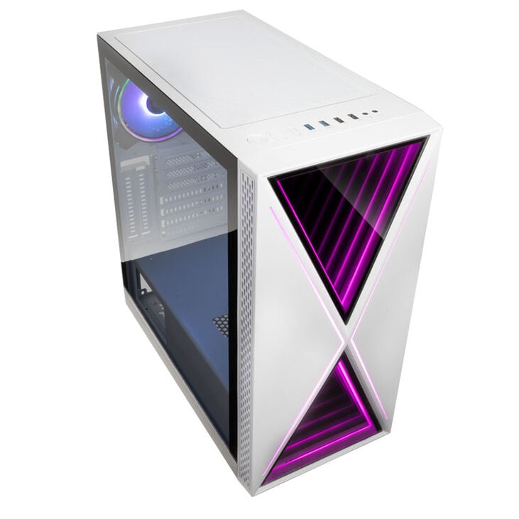 Kolink Void X ARGB Midi-Tower, Tempered Glass - weiß image number 1