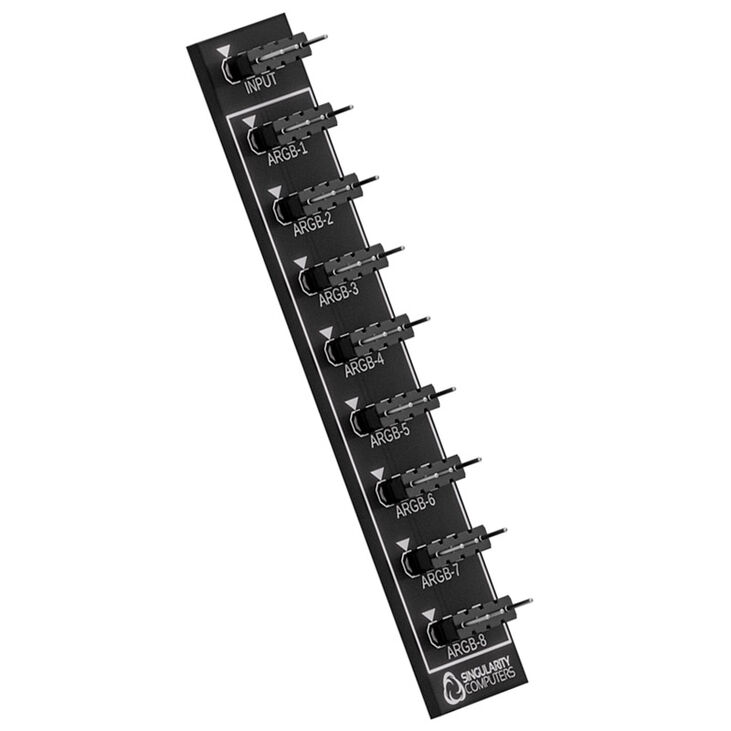 Singularity Computers  ARGB-Node 1x8 Hub image number 1
