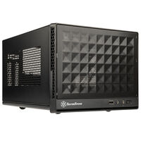 SilverStone SST-SG13B-C Sugo 13, Mini-ITX Gehäuse, Mesh Front Panel, USB Type C - schwarz