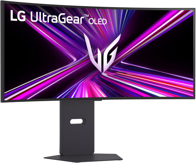 LG UltraGear OLED GX9 34GX900A-B 34-inch UWQHD Curved Gaming Monitor, 240Hz, OLED, G-SYNC Compatible image number 3