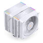 Jonsbo HX6280 CPU-Kühler, PWM, RGB - 130mm, weiß