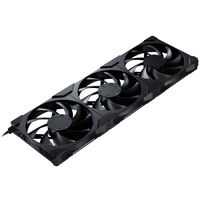 PHANTEKS M25 Gen2 PWM Fan, 3-Pack - 140mm, Black