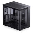 Jonsbo TK-3 PC Case, Mid Tower, ATX, Tempered Glass - Black image number null