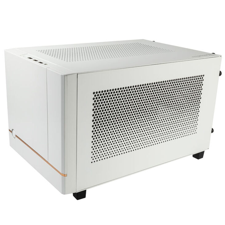 SilverStone SST-SG14W Sugo 14 Mini-ITX case - white image number 2