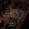 Corsair Vanguard 96 Wireless Gaming Keyboard, Mechanical, RGB, LCD Display, DE Layout - Black image number null