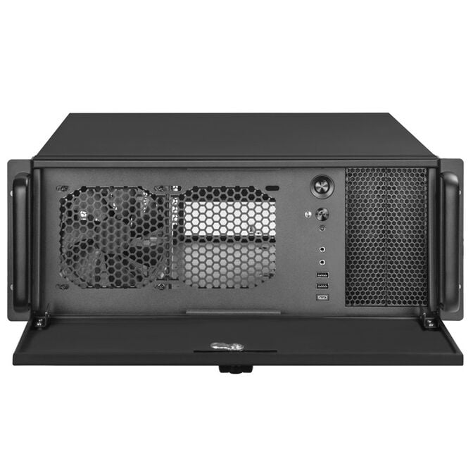 SilverStone SST-RM42-502 Rackmount Server - 4U - grau image number 1