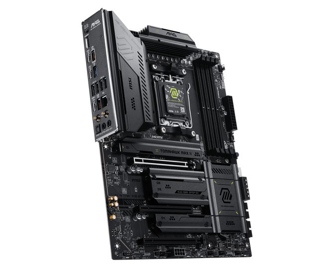 MSI MAG B850 Tomahawk Max WiFi II Mainboard, Sockel AM5, AMD B850, ATX, DDR5 image number 3