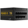 AeroCool Premier G1 80 PLUS Gold Power Supply, PCIe 5.1, ATX 3.1 - 750 Watt, black image number null