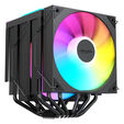 Alpenf&ouml;hn Matterhorn 2 Aurora Max CPU-K&uuml;hler, 250 W TDP, Dual-Tower, 2x 120-mm-PWM, ARGB - schwarz image number null