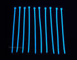 Bitspower Kabelbinder Set 20 St&uuml;ck 120mm - UV blue image number null