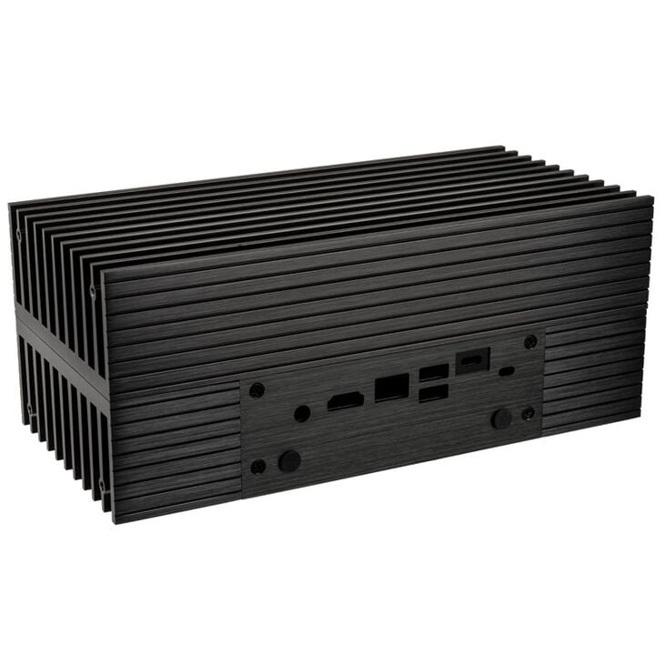 Akasa Turing FX Fanless UCFF-Gehäuse (Intel NUC), OEM - schwarz image number 1