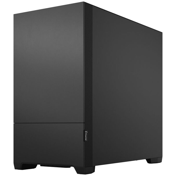 Fractal Design Pop Mini Silent Solid Micro-ATX-Gehäuse, gedämmt - schwarz image number 1