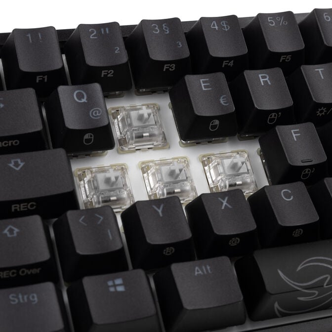 Ducky One 2 Pro Mini Gaming Tastatur, RGB LED - Cherry Silver image number 7