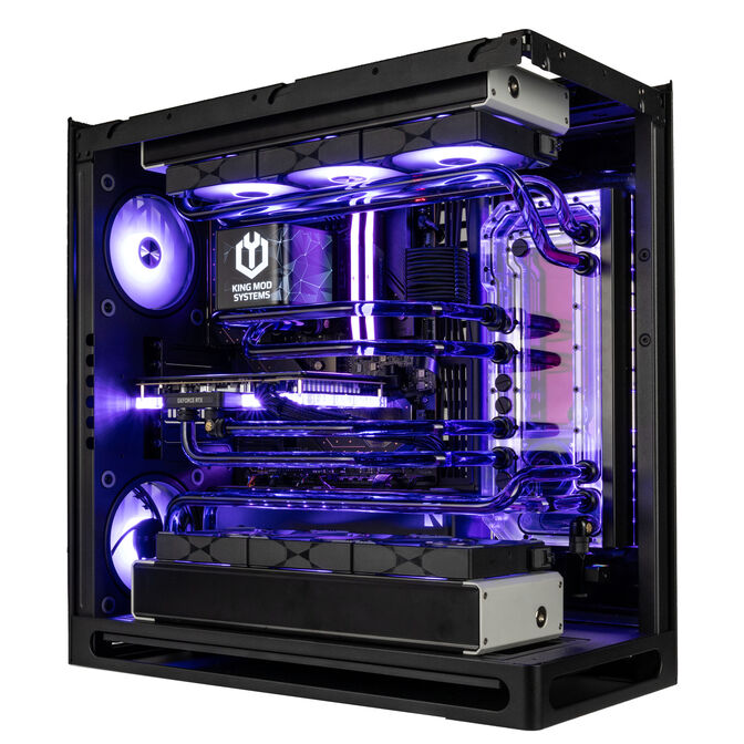 Gaming PC Shadow Oasis Elite, AMD Ryzen 7 9800X3D, NVIDIA GeForce RTX 5090 - Custom Water Cooling image number 3