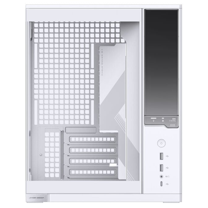 Jonsbo D34 PC-Geh&auml;use, Mini-Tower mATX, Display - wei&szlig; image number 11