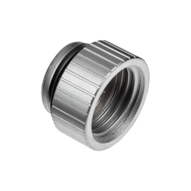 EK Water Blocks EK-Quantum Torque Micro G1/4 Inch Extension Straight Fitting MF 7 - Satin Titanium image number 0