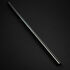 Bitspower None Chamfer Brass Hard Tubing 14mm AD, 500mm - schwarz glänzend image number null