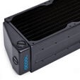 Alphacool NexXxoS HPE-60 Full Copper X-Flow 80mm Triple Radiator image number null